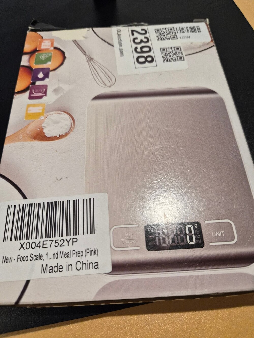 Pink Digital Kitchen Scale - Brand Unspecified